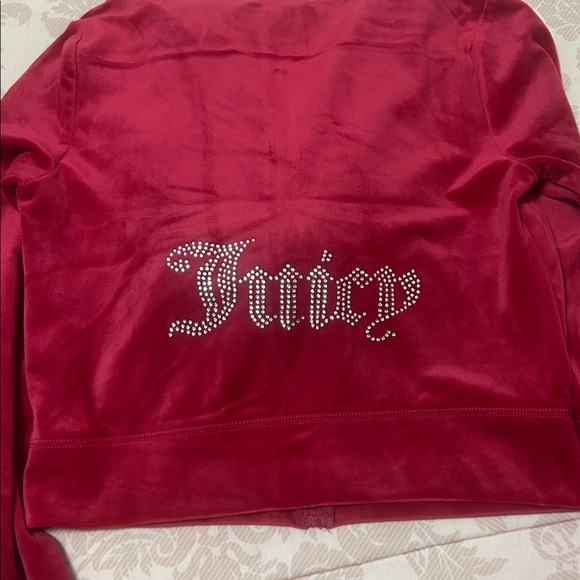 Juicy Couture Pink Velour Tracksuit - Picture 4 of 11